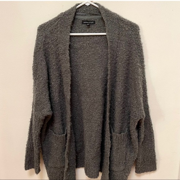 Kendall+Kylie fuzzy cardigan - Picture 2 of 2